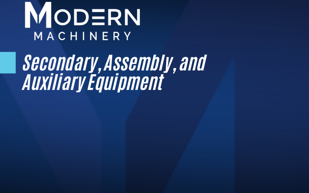 Modern Machinery Introduces