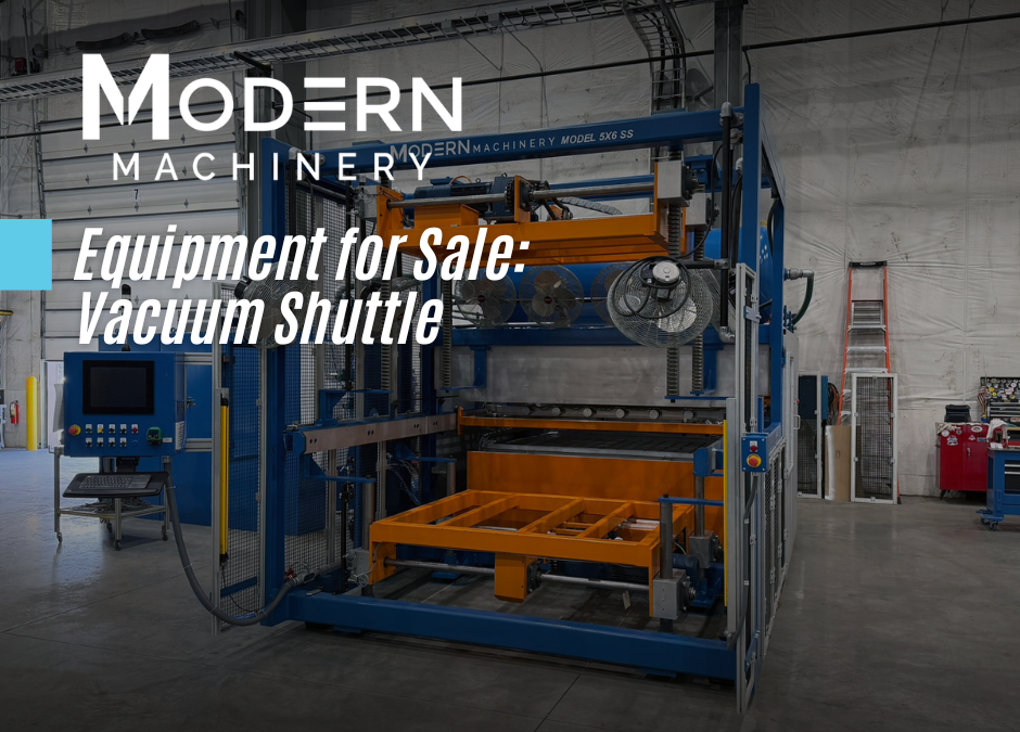 Equipment for Sale: Vacuum Shuttle