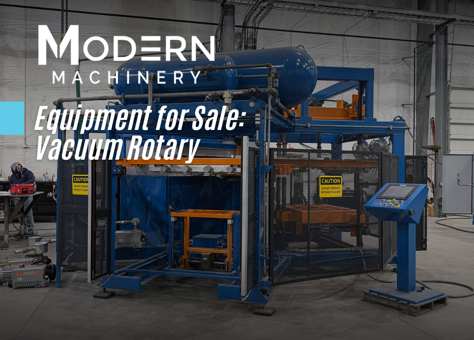 Equipment for Sale: Vacuum Rotary
