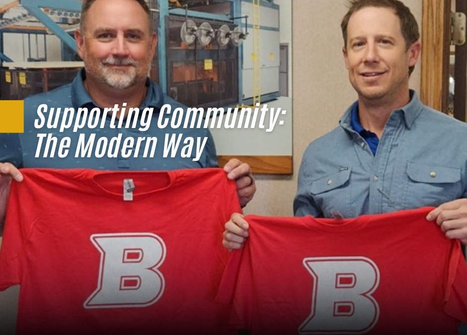 Supporting Community The Modern Way